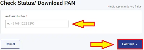 e pan card download online