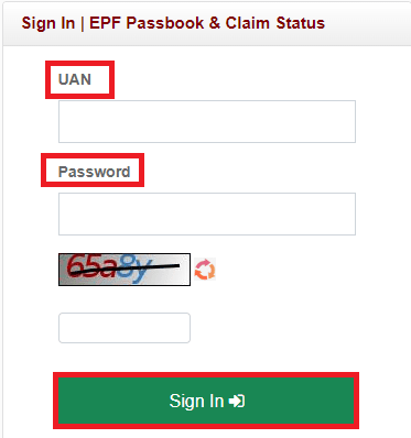 memberpassbook login
