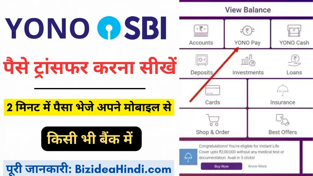 YONO SBI se paise kaise Transfer kare