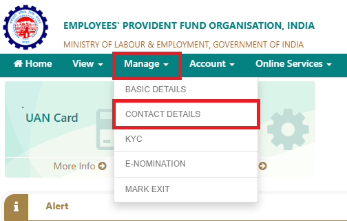 pf account me mobile number kaise change kare