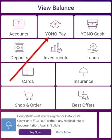 yono pay