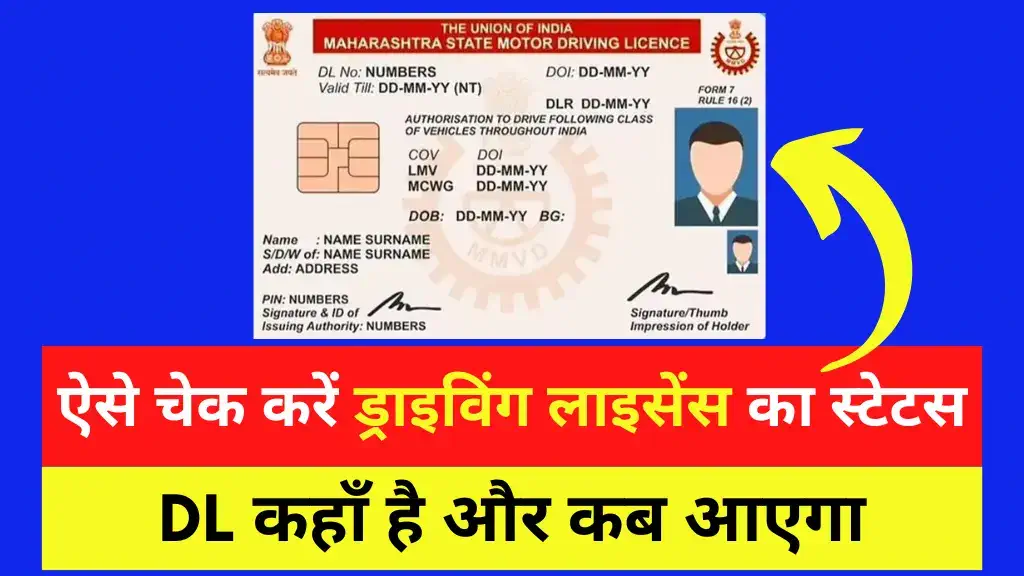dl status kaise check kare