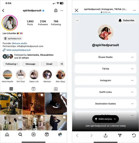 affiliate marketing Instagram