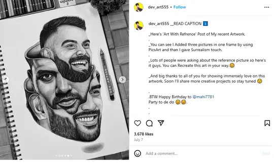 instagram digital artwork